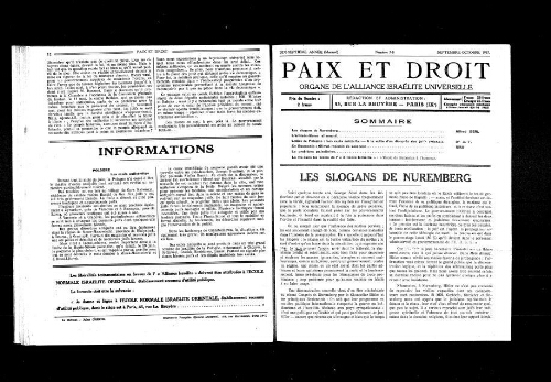 Paix et Droit.  (01/09/1937)